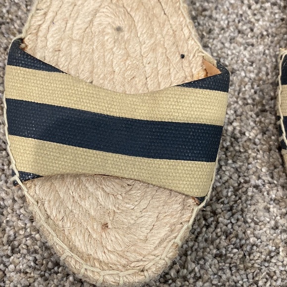 Coach New York Wicker Flat Shoes with Ankle Straps - Size 7.5 - Picture 2 of 11